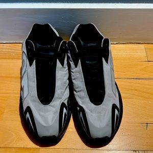 Yeezy 700 size 11.5 black and silver